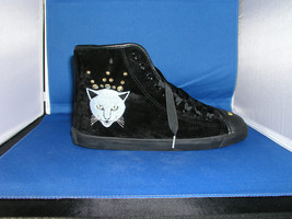 Women Fashion Design Sneaker Queen Greta Sherling - Black by BE&amp;D Maison... - £39.53 GBP
