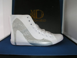 Bright Light Glitter Silver Sneaker by BE&amp;D Maison Dumain - £39.53 GBP