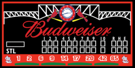 Cardinals decor, Busch stadium scoreboard, Cardinals scoreboard - $163.35