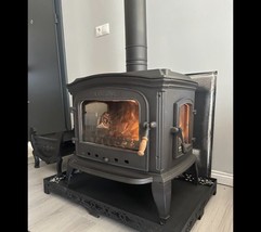 cast iron wood burning stove with side door - $2,307.35