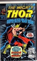 Marvel Comiics - The Mighty Thor #450 What Can One Man Do? When Gods Make War!  - £6.41 GBP
