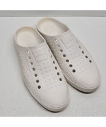 Native Jefferson White Clogs Slip On Shoes Women&#39;s Size 7 Sugarlite Beac... - €21,59 EUR