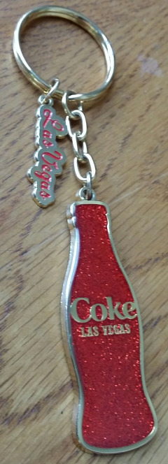 COCA COLA Las Vegas Novelty Key Chain  - $5.95