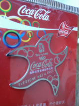 Beijing 2008 Olympic Games Coca Cola Pin, Original, New - £4.75 GBP