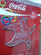 Beijing 2008 Olympic Games Coca Cola Pin, Original, New - £4.77 GBP