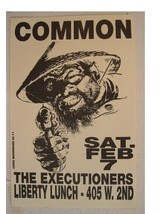 Common Handbill Poster Austin TX Liberty Lunch - £35.31 GBP