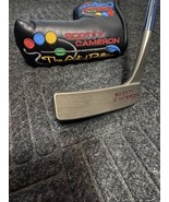 Scotty Cameron California Del Mar 35&quot; Putter w/Colorful Art of Putting C... - £585.77 GBP