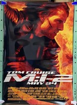 Mission Impossible Ii Movie Poster Original Ds 27x40 MI2 - £5.34 GBP