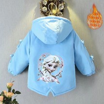  Heavy Jackets for Girls   Winter Coats Cute Bow Long Sleeve Hooded Outerwear 2- - £88.00 GBP