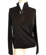 Reebok Women&#39;s 1/4 Zip Long Sleeve Pullover Black XS - €12,05 EUR