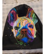 Beanie Hat Unisex One Size Colorful French Bulldog Print Stylish Winter Cap - $12.19