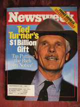 NEWSWEEK September 29 1997 Ted Turner Billion Little Rock Nine Ken Griffey Jr - £6.83 GBP