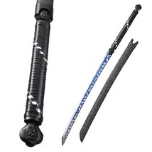 Munetoshi 45 Black Dragon Chinese Sword Dao 65 MN Spring Steel Slightly... - £137.75 GBP