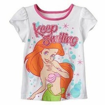Disney Princess Ariel toddler girls T-shirt Size 2T NWT - £9.57 GBP