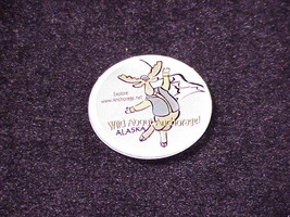 Wild About Anchorage Alaska Promotional Pinback Button, Pin - £4.51 GBP