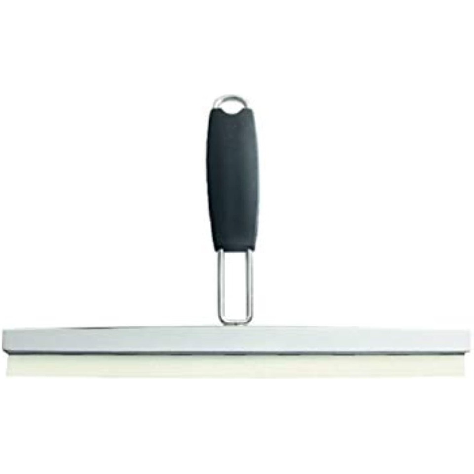 Interdesign Squeegee 12 &quot; Wide 7-3/4 &quot; Blister Pack Stainless Steel - $25.35
