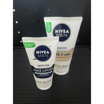 Nivea Men Sensitive Face Wash and Lotion - £19.95 GBP