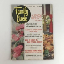 Family Circle Magazine January 1965 Smart Meal-Planner&#39;s Guide, No Label - £8.87 GBP