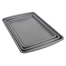 Oster 3 Piece Carbon Steel Cookie Sheet in Greystone - $902.36 MXN