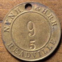 New York, New Haven and Hartford Railroad Readville, Massachusetts MA Br... - $46.58