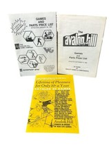 Avalon Hill Advertisement 1975 Catalog of Games &amp; Parts Price List 1983 ... - £7.83 GBP