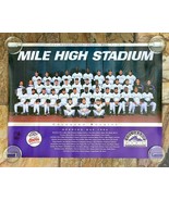 VINTAGE POSTER~Opening Day Colorado Rockies~RARE-1994 castillo girard tatum - $266.66 MXN