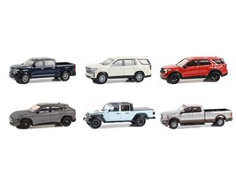 &quot;Showroom Floor&quot; Set of 6 Cars Series 4 1/64 Diecast Model Cars by Green... - $69.92