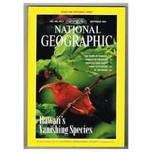National Geographic Magazine September 1995 mbox220 Hawaii&#39;s Vanishing Species - £3.13 GBP
