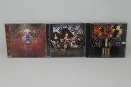 Kiss CD Lot - Psycho Circus (1988) Monster (2012) Alive III (1993) - £27.86 GBP