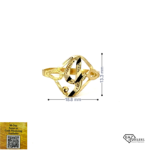 10K Gold Small Cursive I Ring - £63.74 GBP+