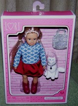 Lori by Our Generation KAYDENCE 6.5&quot;H Doll &amp; Kiki her kitty New - £19.97 GBP