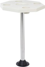 White Removable Octagonal Marine/Rv Table From Detmar. - £103.00 GBP