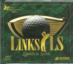Links LS Legends In Sports Arnold Palmer at Latrobe Country Club 3 Disc CD ROM - $1.99