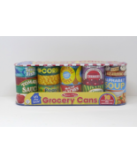 Melissa &amp; Doug Let&#39;s Play House Grocery Cans Kitchen Food Kids Pretend T... - $471.51 MXN