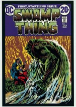 Vintage Art DC Comics Post Card ~ Swamp Thing #1 Bernie Wrightson Cover Art - £9.61 GBP