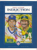 2004 Baseball Hall Of Fame Induction Program Molitor Ekersly - $33.81