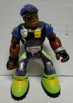 Jake Justice Rescue Heroes 2001 Made In China Purple jacket Green Shoes - £6.20 GBP