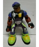 Jake Justice Rescue Heroes 2001 Made In China Purple jacket Green Shoes - £6.11 GBP