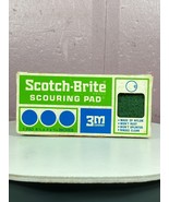 3M Scotch-Brite Scouring Pad New Old Stock 6 x 4&quot; vintage 1970 New Prop - £7.97 GBP