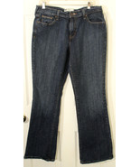 LEVIS 515 BOOT CUT STRETCH BLUE DENIM JEAN PANTS WOMEN&#39;S 12 M  31 X 31 EUC - £13.62 GBP