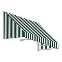 Awntech CN33-US-4FW 4.38 ft. New Yorker Window &amp; Entry Awning, Forest Green  - £537.89 GBP