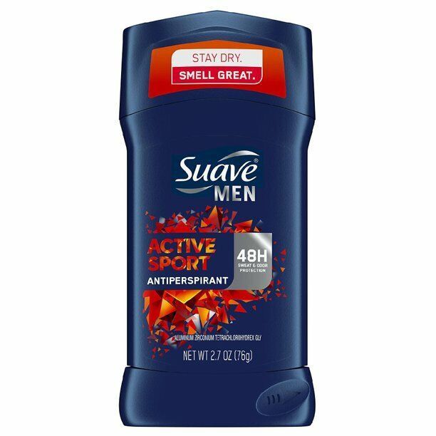 Suave Men Active Sport Antiperspirant 2pk - $15.37