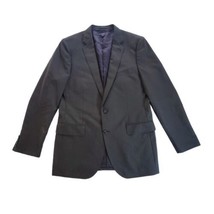 J Crew Dark Gray Aldridge Jacket Italian Wool Double Vent Suit Jacket Men&#39;s 42L - £30.79 GBP