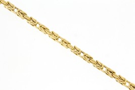 2.5mm Unisex Bracelet 18kt Yellow Gold 326031 - £518.78 GBP