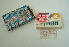 Retro 1988 kenner spirograph design drawing  toy ruler shape  art kids crafts - £15.88 GBP