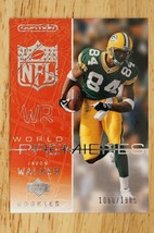 2002 Upper Deck Ovation RC Javon Walker #1060/1985 Green Bay Packers #104 - £3.88 GBP