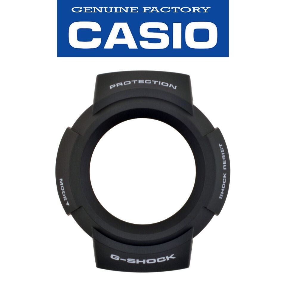 CASIO G-SHOCK Watch Band Bezel Shell AW-500E-1E AWGM-520-1A Black Rubber... - $19.95