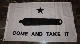 AES 3x5 Embroidered Gonzalez Come and Take It Texas Synthetic Cotton Flag 3&#39;x5&#39; - £54.20 GBP