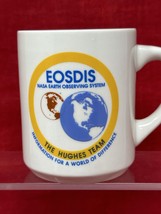 EOSDIS NASA Earth Observing System Coffee Mug Cup Satellite Hughes - $24.74
