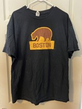 Lot of 3 NHL MLB NFL Boston Hockey Football Baseball T-Shirt Size XL Black Gray - £23.59 GBP